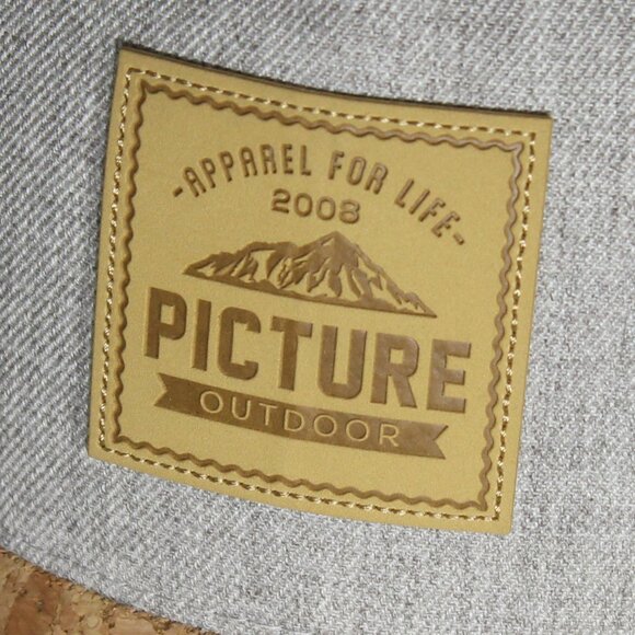 Apparel For Life Picture Outdoor Snapback Hat Gray One Size Yupoong (NWT) - Picture 8 of 8